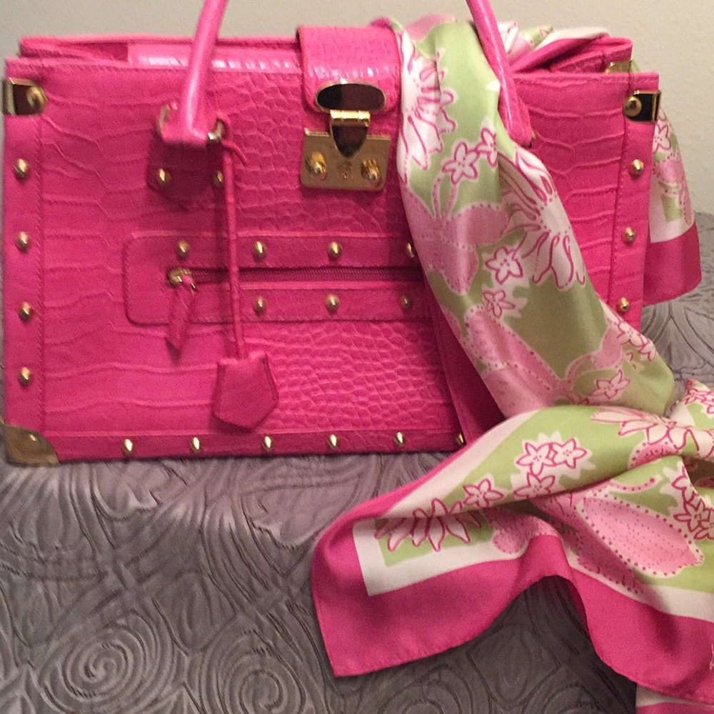 SOLD Beautiful Pink Bag Bundle, 2-fer